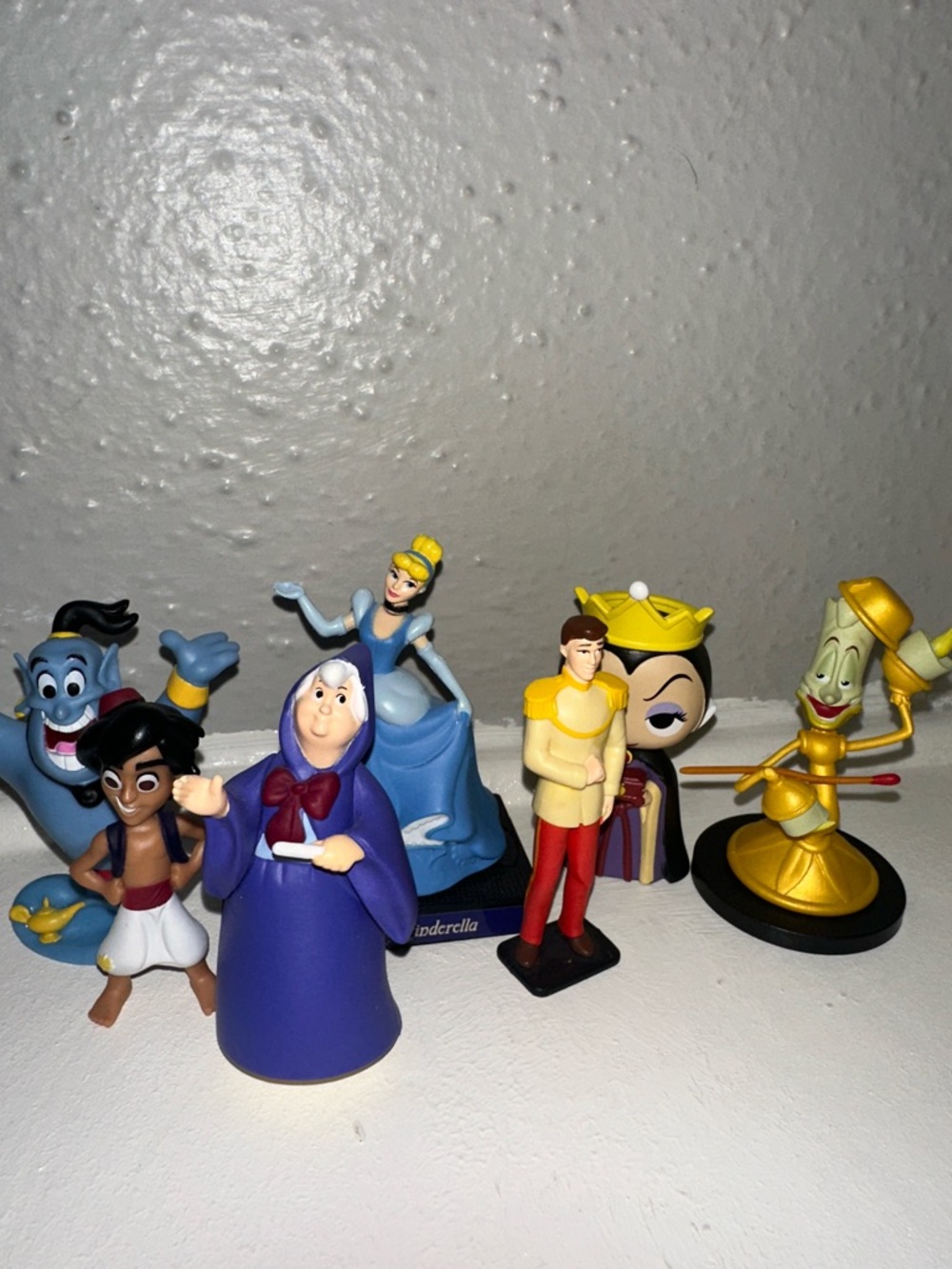 7pcs Disney Princess and Characters Mini Figurine Set